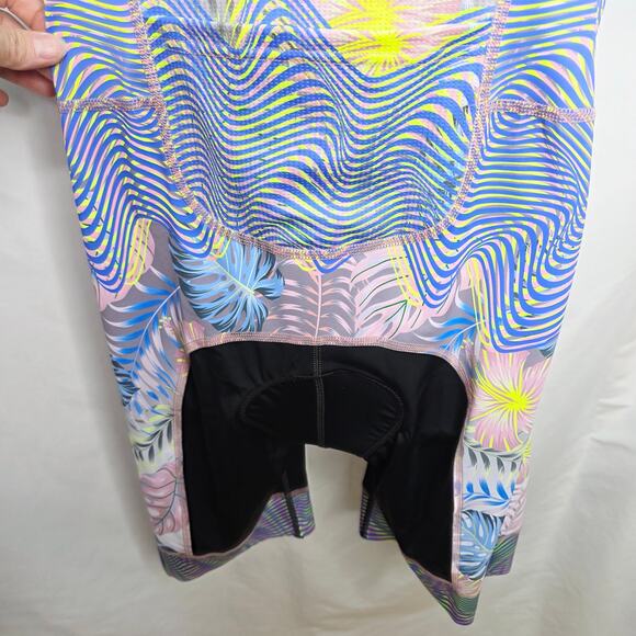 Wixen PRO Race Trisuit Women Aerodynamic Bike Run Swim Suit Back Pocket Size XL - Picture 13 of 14